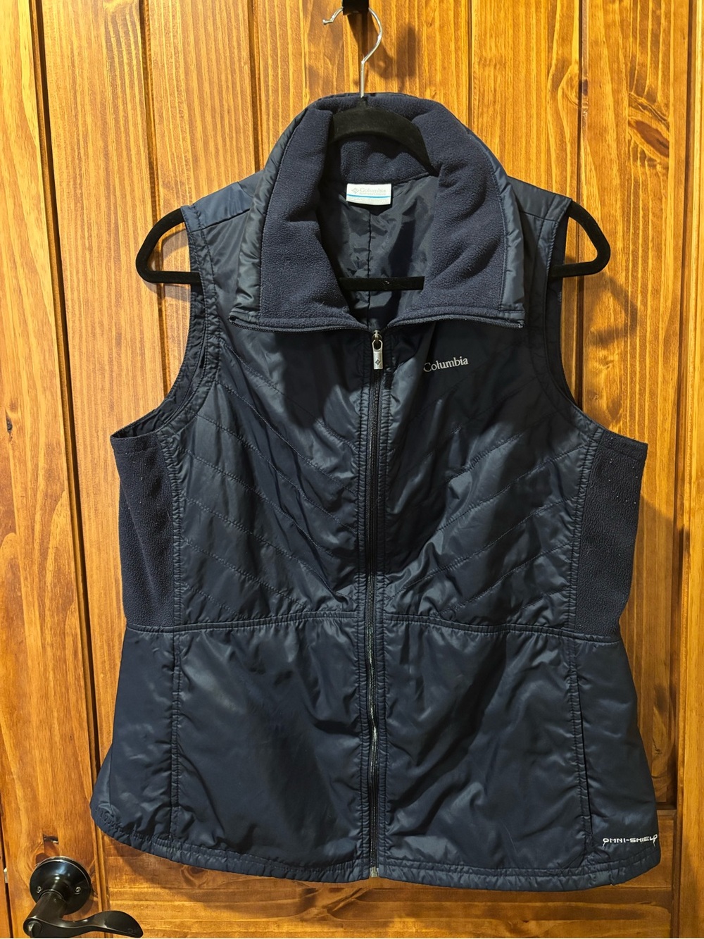 Columbia Women's Navy Quilted Insulated Vest